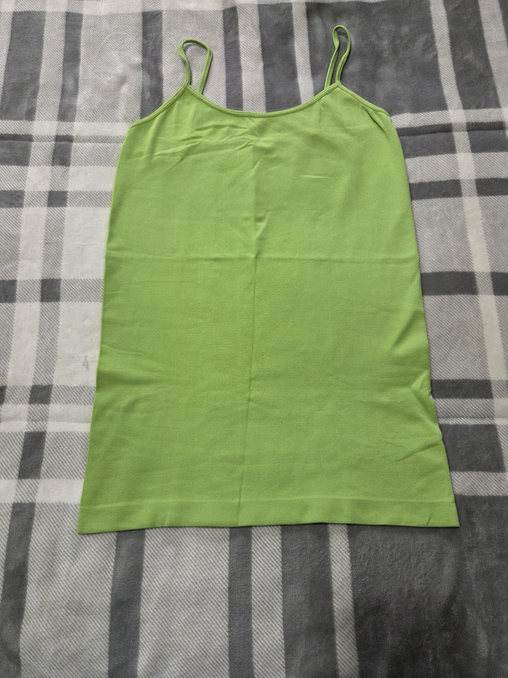 Maurices Bright Lime Green Spaghetti Strap Camisole